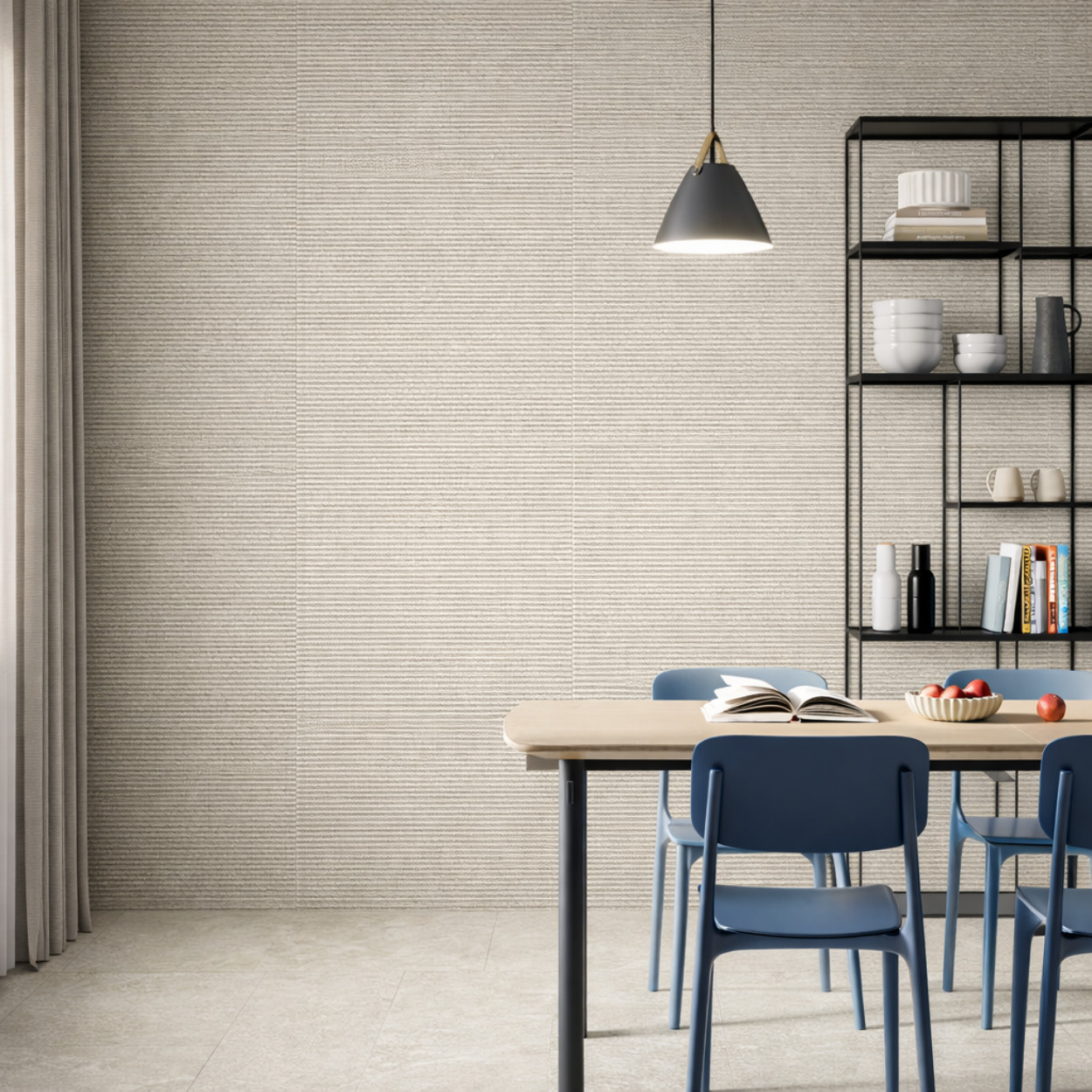 Atlas Concorde Solution Duolith Wool Wandtegel Uneven 40x80cm